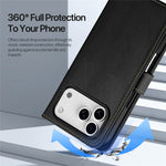 DUX DUCIS For iPhone 17 Pro Max Case  Lawa Series Detachable Magnetic Cowhide Leather Cover Zipper Wallet