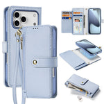 DUX DUCIS For iPhone 17 Pro Max Case  Lawa Series Detachable Magnetic Cowhide Leather Cover Zipper Wallet