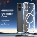 DUX DUCIS Til iPhone 17 Bagcover Clin Series Klart Telefoncover Kompatibelt med MagSafe