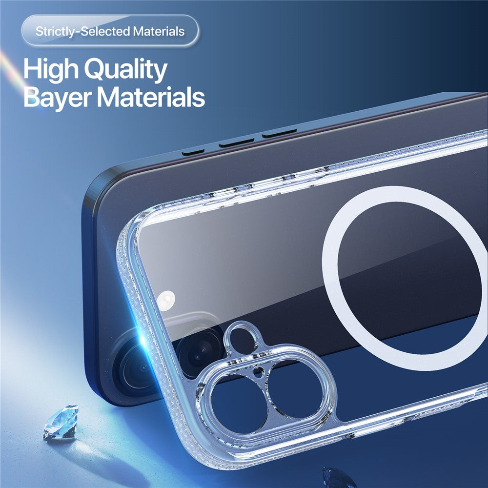 DUX DUCIS Til iPhone 17 Bagcover Clin Series Klart Telefoncover Kompatibelt med MagSafe
