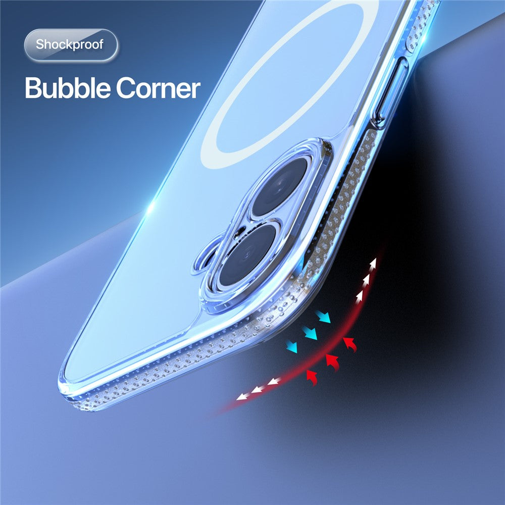 DUX DUCIS Til iPhone 17 Bagcover Clin Series Klart Telefoncover Kompatibelt med MagSafe