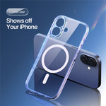 DUX DUCIS Til iPhone 17 Bagcover Clin Series Klart Telefoncover Kompatibelt med MagSafe