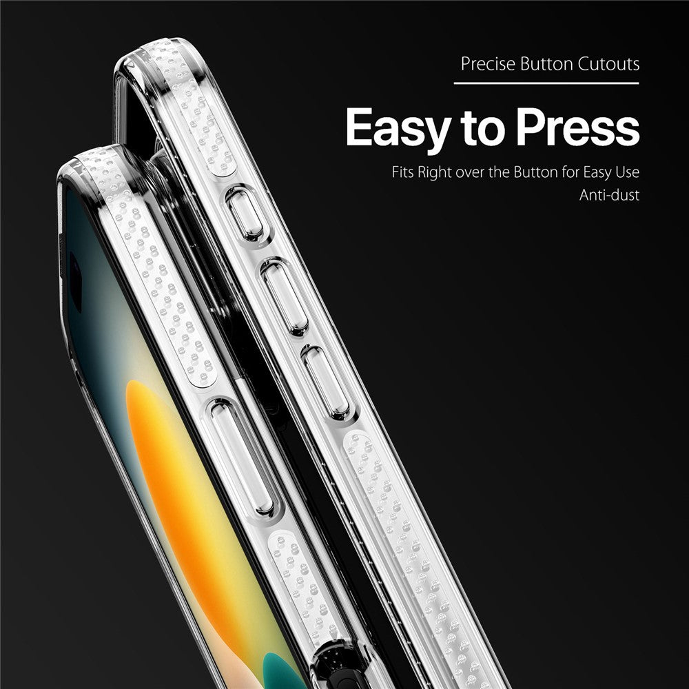 DUX DUCIS For iPhone 17 Clear Phone Case  Clin Series TPU + PC Anti-drop Back Cover