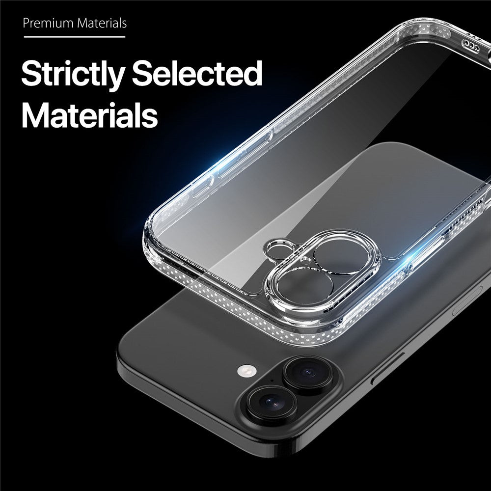 DUX DUCIS For iPhone 17 Clear Phone Case  Clin Series TPU + PC Anti-drop Back Cover