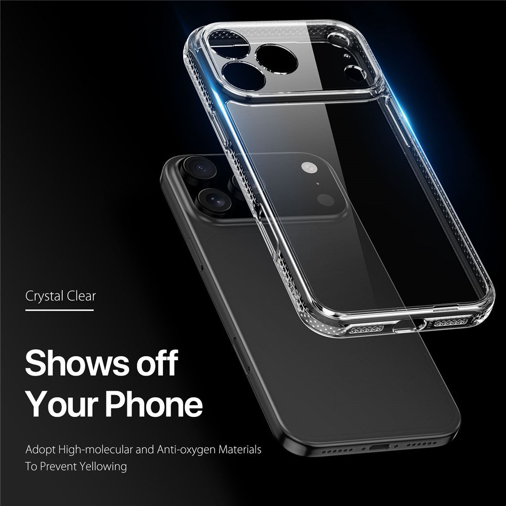 DUX DUCIS For iPhone 17 Pro Max Clear Phone Case Clin Series TPU + PC Anti-drop Back Cover