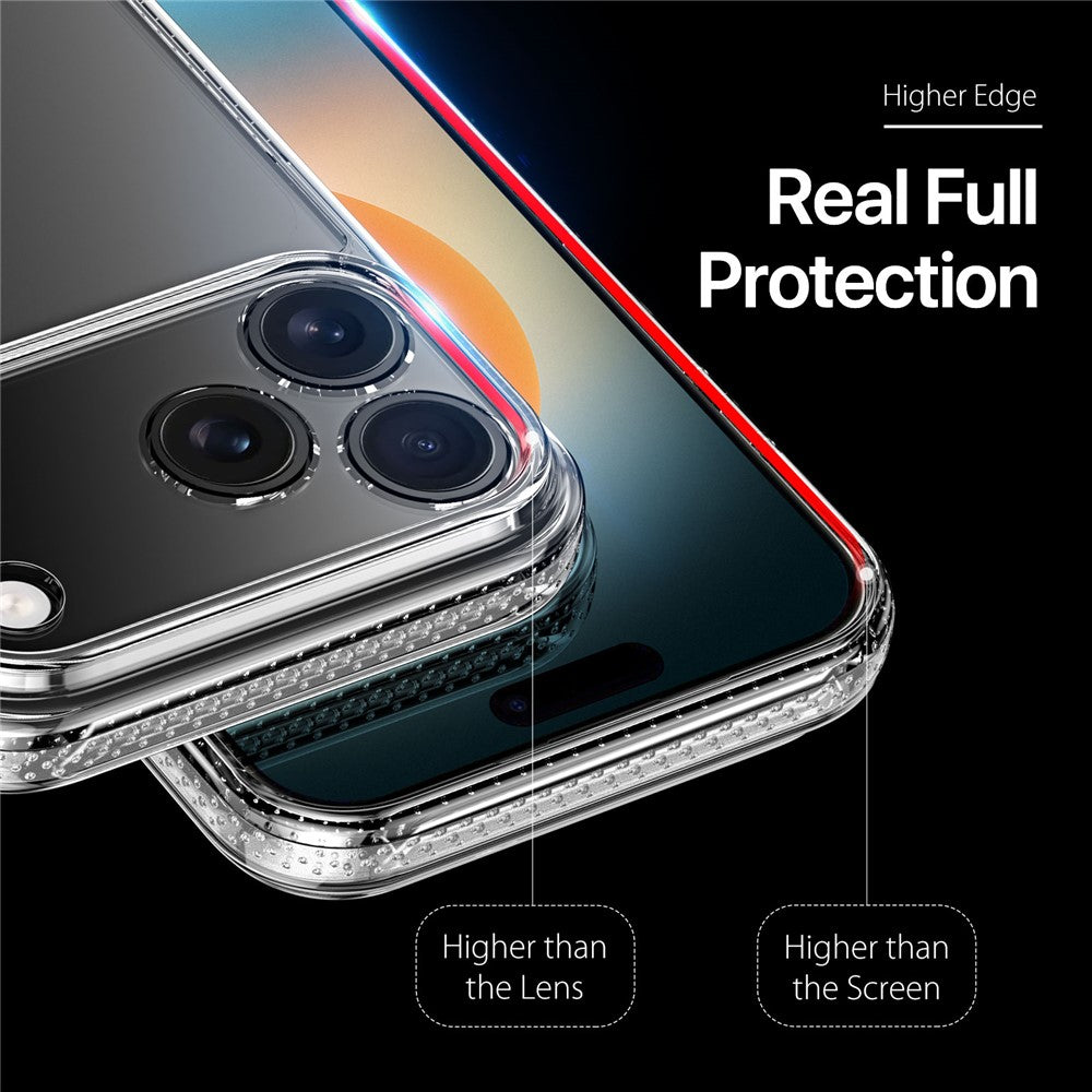DUX DUCIS For iPhone 17 Pro Max Clear Phone Case Clin Series TPU + PC Anti-drop Back Cover
