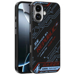 ABEEL For iPhone 17 Case Compatible with MagSafe Micro-Embossing 6D Printed PC TPU Aluminum Alloy Leather Phone Cover