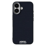 ABEEL For iPhone 17 Case Compatible with MagSafe Printed PC TPU Aluminum Alloy Leather Phone Cover