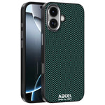 ABEEL For iPhone 17 Case Compatible with MagSafe Printed PC TPU Aluminum Alloy Leather Phone Cover