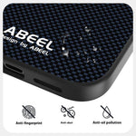ABEEL For iPhone 18 Pro / 17 Pro Case Compatible with MagSafe Printed PC TPU Aluminum Alloy Leather Phone Cover