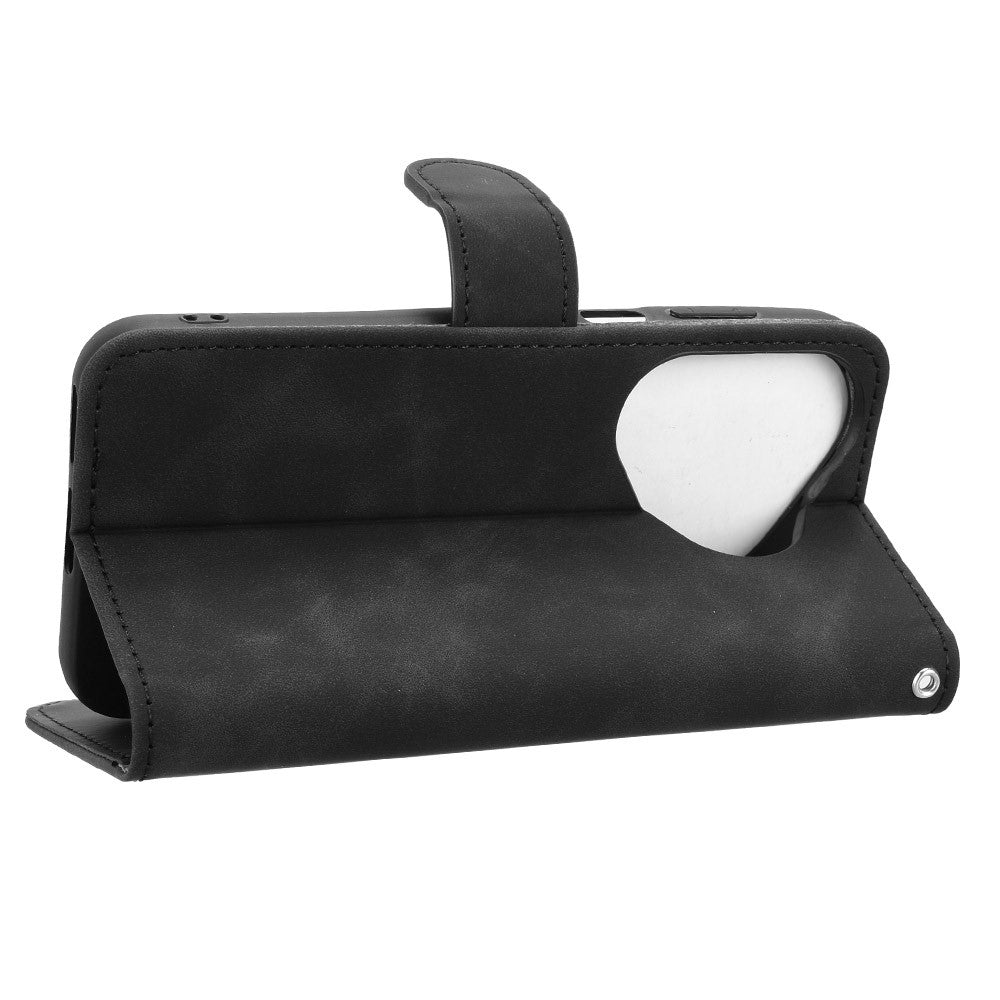 For Huawei Pura 80 Leather Case Skin Feel Anti Drop Wallet Flip Phone Cover