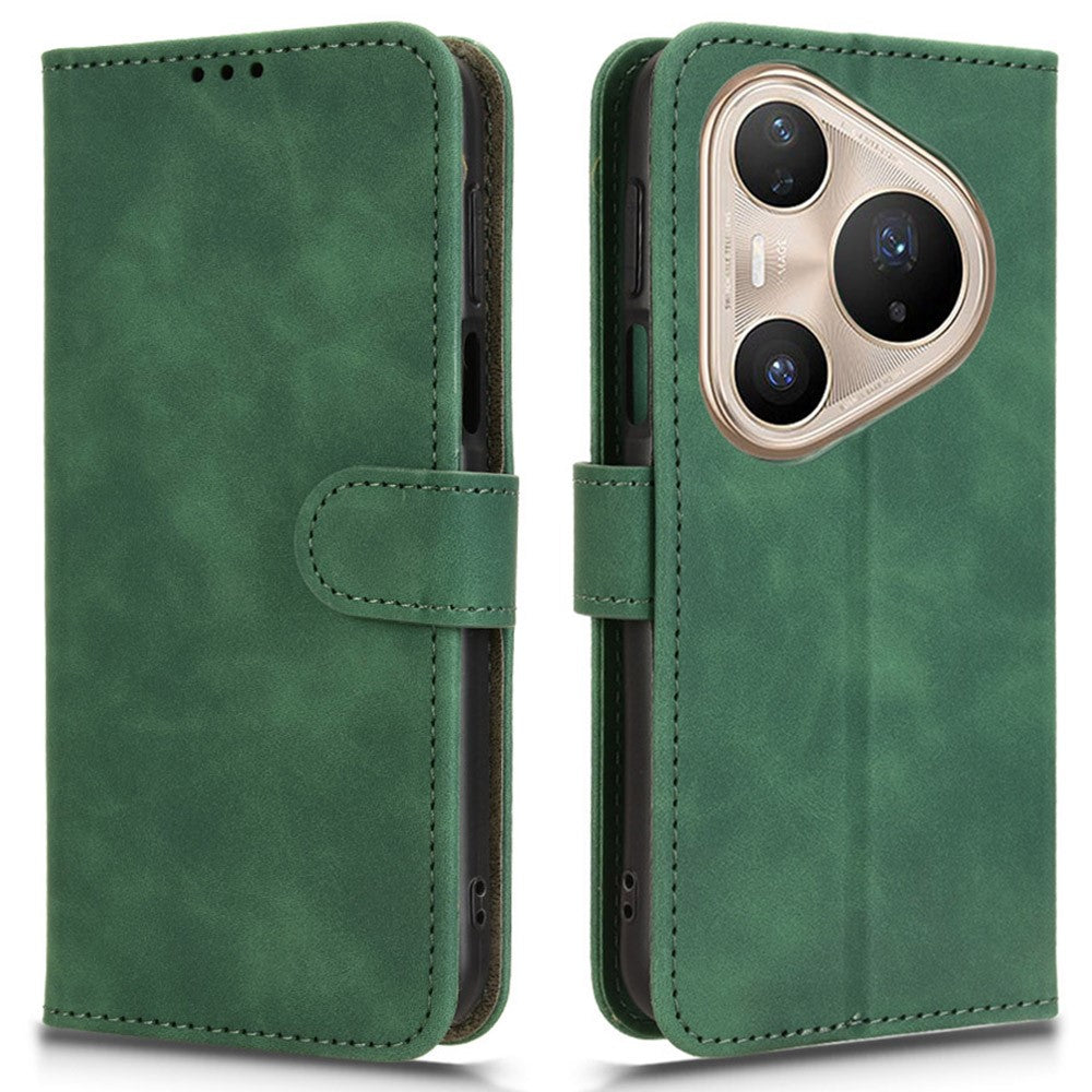 For Huawei Pura 80 Pro+  /  80 Pro Leather Case Skin Feel Anti Drop Wallet Flip Phone Cover