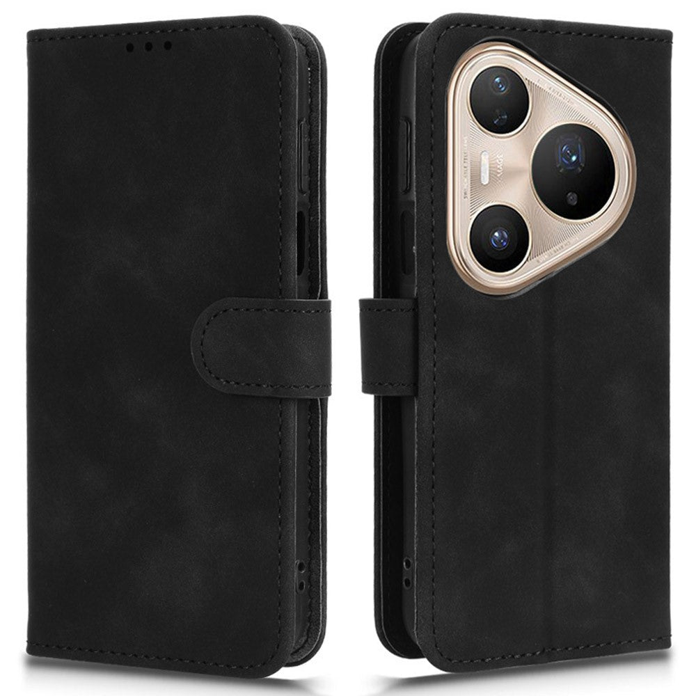 For Huawei Pura 80 Pro+  /  80 Pro Leather Case Skin Feel Anti Drop Wallet Flip Phone Cover