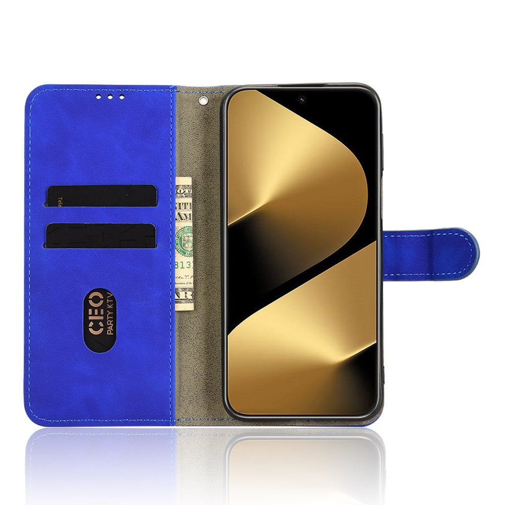 Läderfodral till Huawei Pura 80 Ultra, stötsäkert plånboksfodral med fällbart mönster.