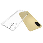 Til Samsung Galaxy A08 5G / A08 4G / A07 4G TPU-telefoncover Skridsikkert transparent mobiltelefoncover