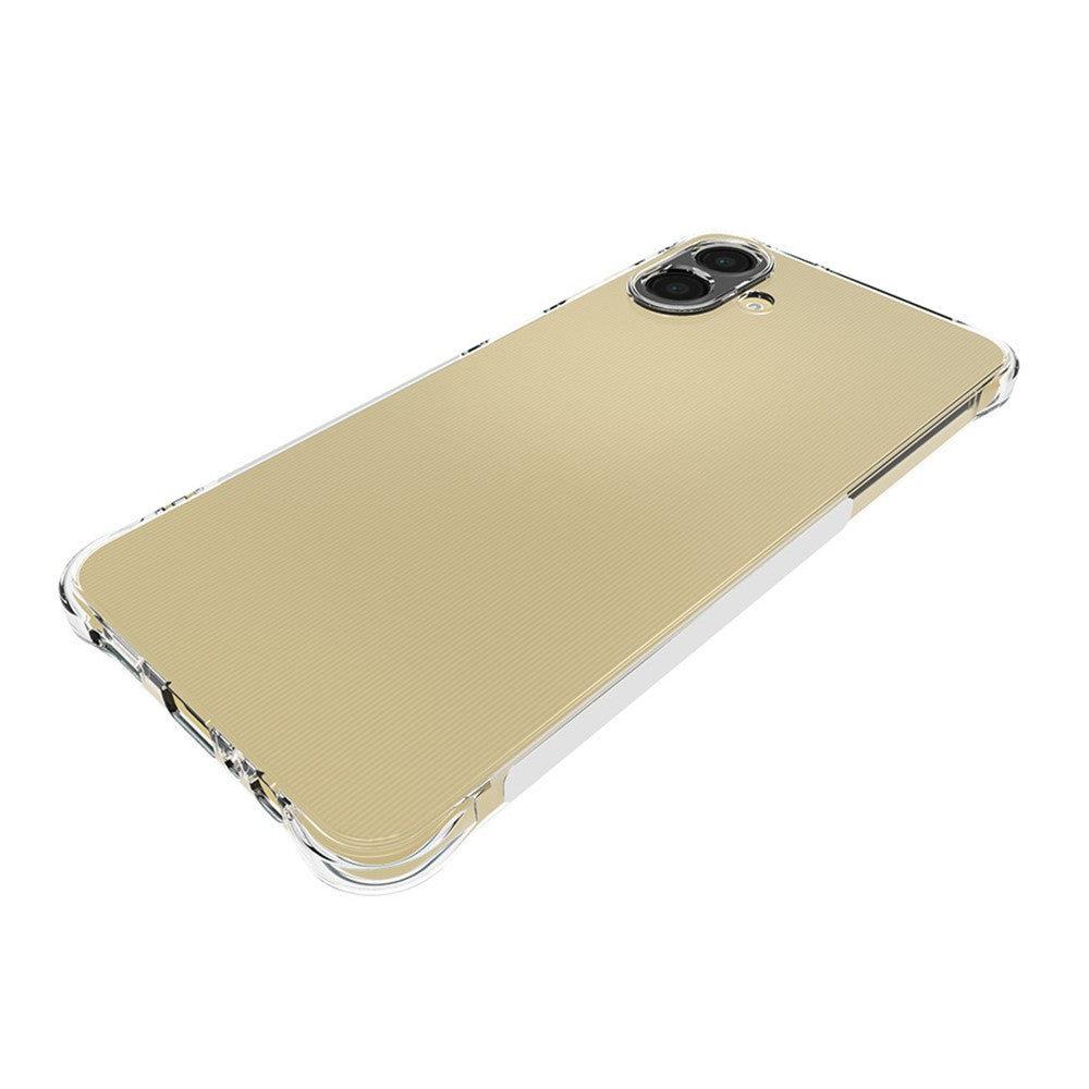 Til Samsung Galaxy A08 5G / A08 4G / A07 4G TPU-telefoncover Skridsikkert transparent mobiltelefoncover