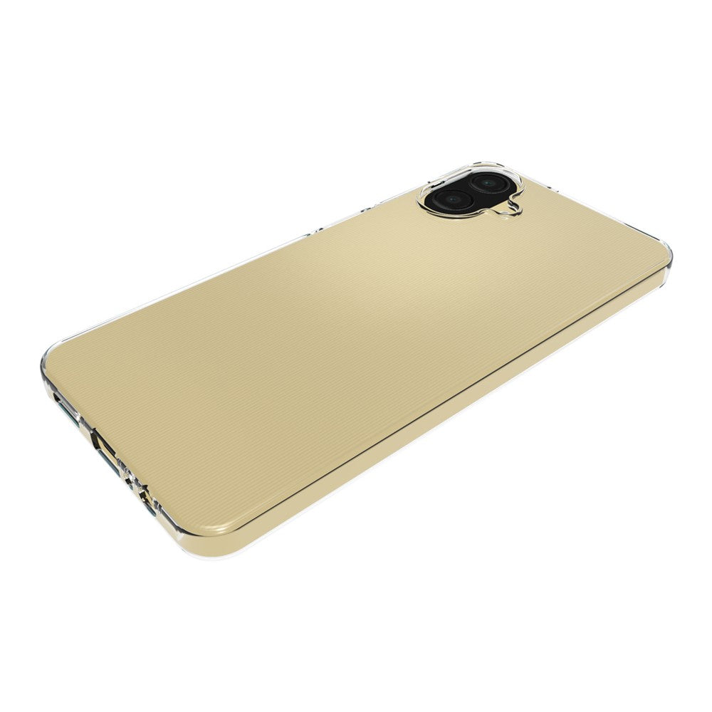 Til Samsung Galaxy A08 5G / A08 4G / A07 5G / A07 4G Cover - Vandmærkebestandigt TPU Gennemsigtigt Telefonbagcover