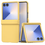 For Samsung Galaxy Z Flip7 5G Case Skin Feel PC Phone Cover with Hinge Protection
