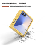 For Samsung Galaxy Z Flip7 5G Case Skin Feel PC Phone Cover with Hinge Protection