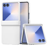 For Samsung Galaxy Z Flip7 5G Case Skin Feel PC Phone Cover with Hinge Protection