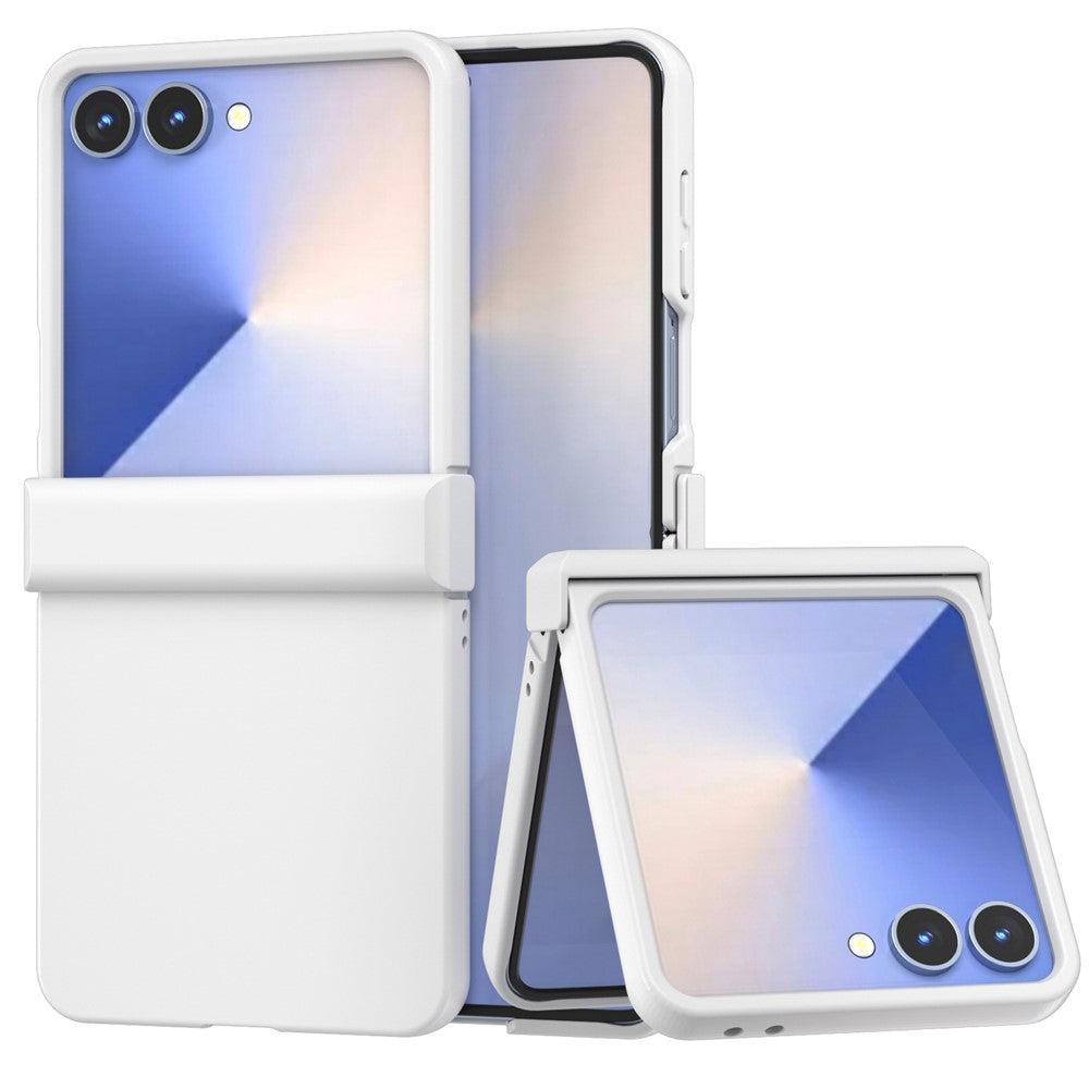 For Samsung Galaxy Z Flip7 5G Case Skin Feel PC Phone Cover with Hinge Protection