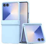 For Samsung Galaxy Z Flip7 5G Case Skin Feel PC Phone Cover with Hinge Protection