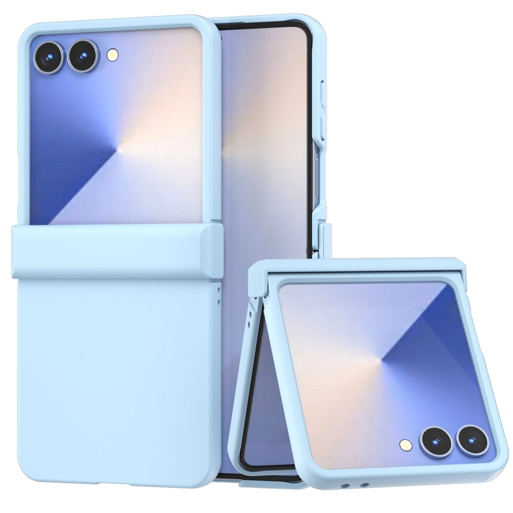 For Samsung Galaxy Z Flip7 5G Case Skin Feel PC Phone Cover with Hinge Protection