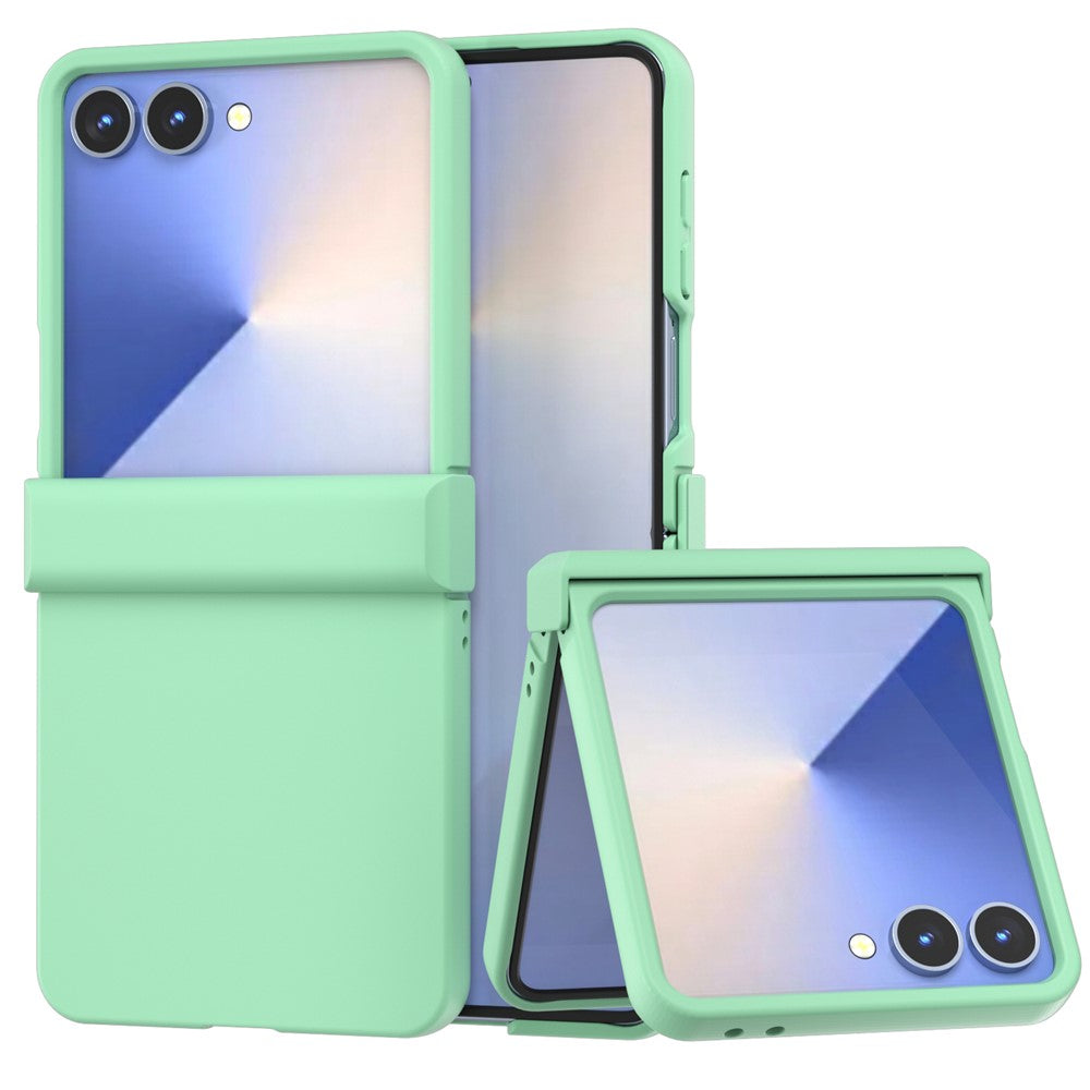 For Samsung Galaxy Z Flip7 5G Case Skin Feel PC Phone Cover with Hinge Protection