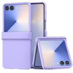 For Samsung Galaxy Z Flip7 5G Case Skin Feel PC Phone Cover with Hinge Protection