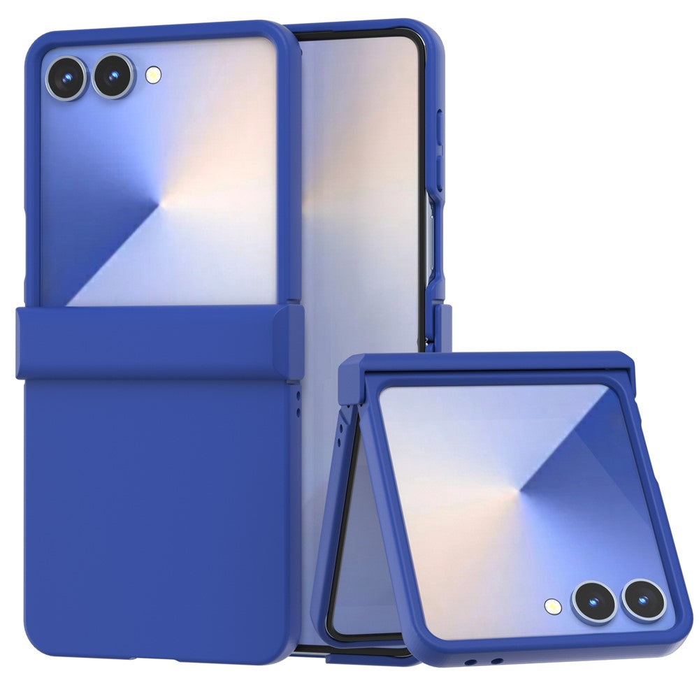 For Samsung Galaxy Z Flip7 5G Case Skin Feel PC Phone Cover with Hinge Protection