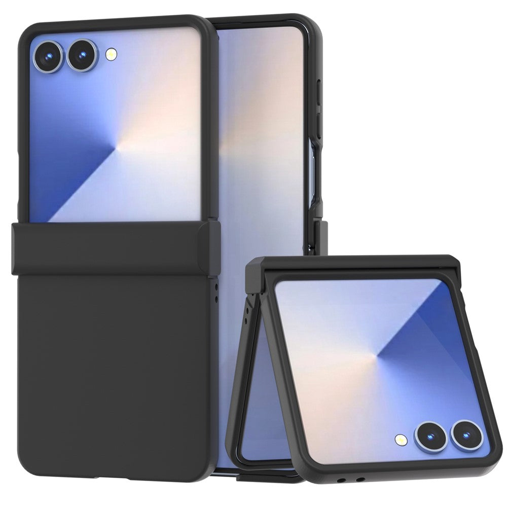 For Samsung Galaxy Z Flip7 5G Case Skin Feel PC Phone Cover with Hinge Protection