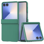 For Samsung Galaxy Z Flip7 5G Case Skin Feel PC Phone Cover with Hinge Protection