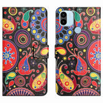 Xiaomi Redmi A1 4G / A2 4G Mönstertryck PU-lädermobilskal Flip Stand Magnetisk stängning Stötsäkert Plånboksfodral