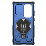Samsung Galaxy S24 Ultra Magnetiskt Skal Roterande Metallstativ PC + TPU mobil Baksida