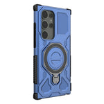Samsung Galaxy S24 Ultra Magnetiskt Skal Roterande Metallstativ PC + TPU mobil Baksida