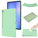 Til Samsung Galaxy Tab S10 FE+ Cover Flydende Silikone Anti-ridse Tablet Cover