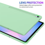 Til Samsung Galaxy Tab S10 FE+ Cover Flydende Silikone Anti-ridse Tablet Cover