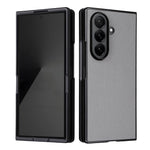 For Samsung Galaxy Z Fold7 5G Case Litchi Texture Leather + Hard PC Phone Cover