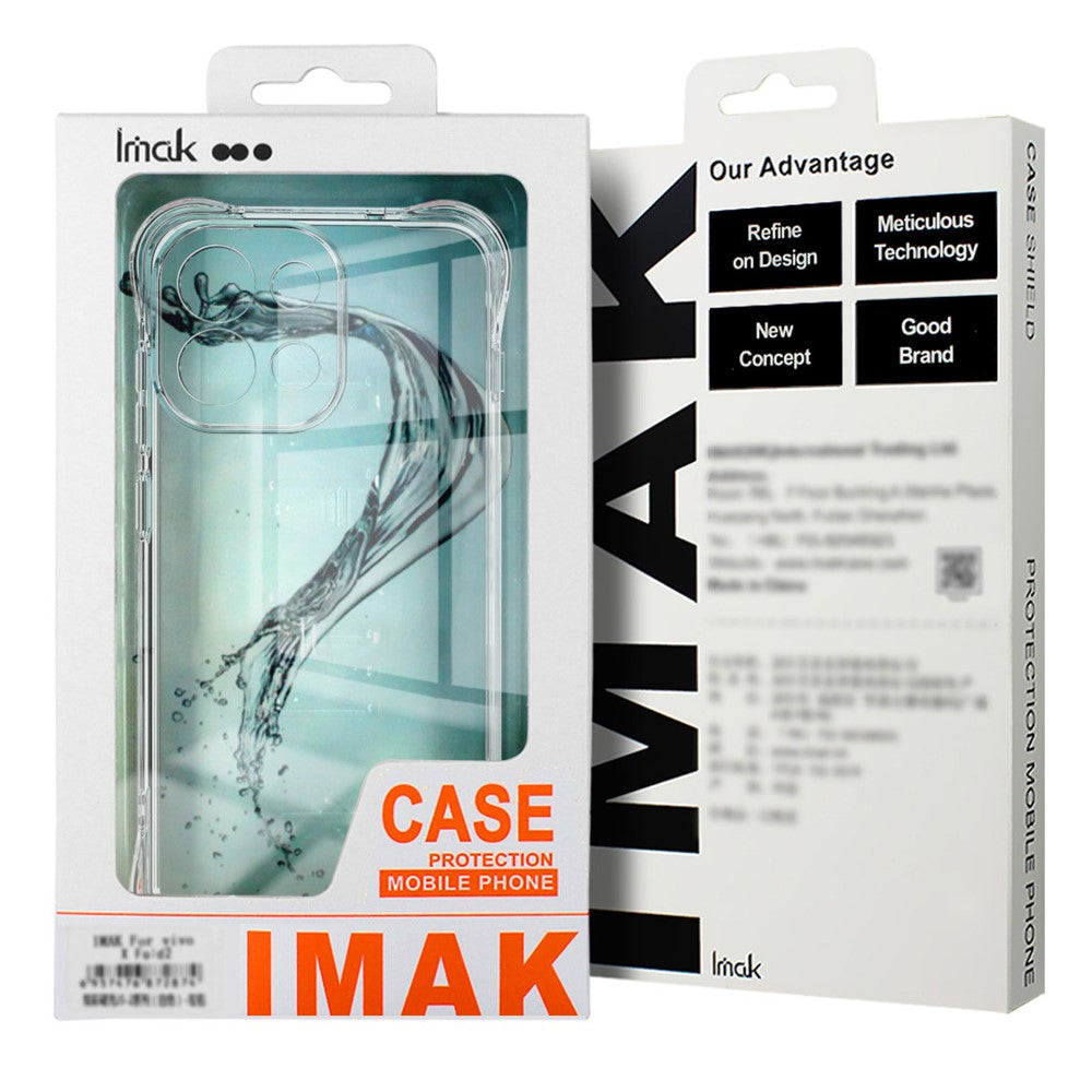 IMAK For Xiaomi Civi 5 Pro 5G Case TPU Phone Cover Airbag Shockproof Protection