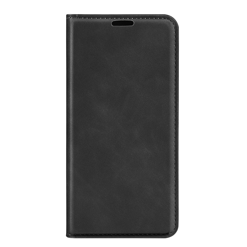 Stødsikkert foldbart mobilcover til Samsung Galaxy A14 5G / 4G, hudvenligt PU-læder, magnetisk, selvabsorberende mobilcover med tegnebogsstativ