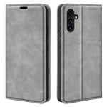 Stødsikkert foldbart mobilcover til Samsung Galaxy A14 5G / 4G, hudvenligt PU-læder, magnetisk, selvabsorberende mobilcover med tegnebogsstativ