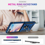 For Samsung Galaxy Z Flip7 5G Case TPU + PC Phone Cover with Ring Kickstand Drop Protection