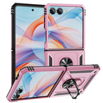 For Samsung Galaxy Z Flip7 5G Case TPU + PC Phone Cover with Ring Kickstand Drop Protection