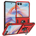 For Samsung Galaxy Z Flip7 5G Case TPU + PC Phone Cover with Ring Kickstand Drop Protection