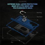 For Samsung Galaxy Z Fold7 5G Case PC + TPU Phone Cover with Kickstand