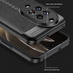 For Huawei nova 14 Ultra 5G Case Litchi Texture TPU Flexible Phone Cover, Black