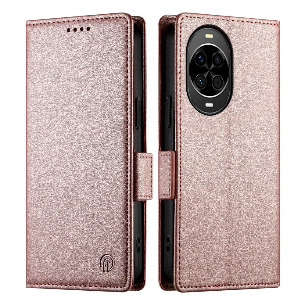 Huawei Nova 14 5G Stativfodral PU-läder Plånboksfodral
