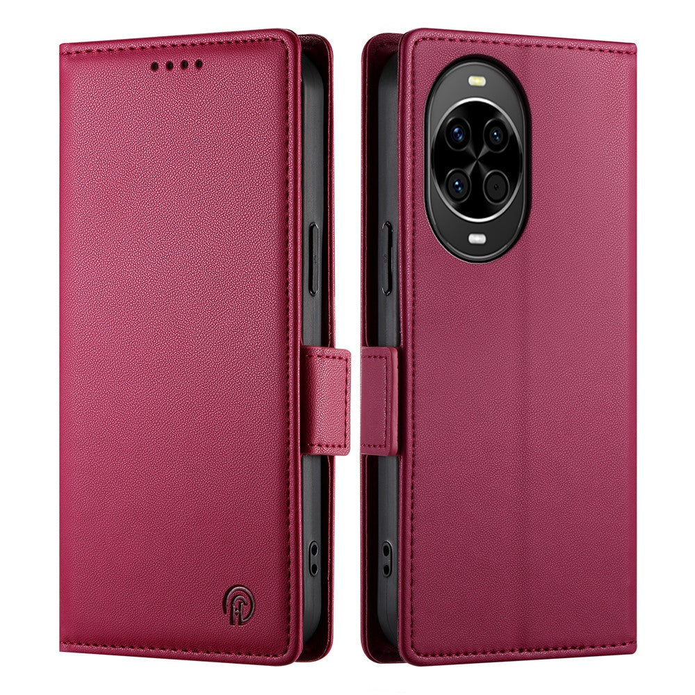 Huawei Nova 14 5G Stativfodral PU-läder Plånboksfodral