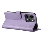 For Oppo Reno14 Pro 5G (Global) Case Rhombus Stitching Wallet Stand Leather Phone Cover with Long  /  Short Strap
