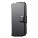 CASENEO For iPhone 17e / 16e Magnetic Case  RFID Blocking Wallet Detachable Leather Phone Cover with Wristband